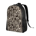 thumbnail image 2 of Fuzoiu Leopard And Zebra1 Print Laptop Backpack,Work Business Backpacks, Large Capacity Nurse Bag College Bookbag for School, Waterproof Casual Daypack for Travel, 2 of 8