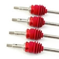 thumbnail image 2 of Graflsoa Ensemble d'Arbre de Transmission CVD en Acier (4 Pcs) pour Traxxas Échelle 1/10 E-Revo, E-Maxx, T-Maxx, Revo - Pièces de Mise à Niveau Rouges, 2 of 7