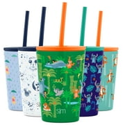 Simple Modern Disney Kids Cup 12oz Classic Tumbler with Lid and Silicone Straw - Vacuum Insulated Stainless Steel for Toddlers Girls Boys - Disney: Jungle Book