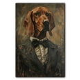 thumbnail image 3 of Redbone Coonhound Wall Art Abstract Dog Posters - Redbone Coonhound Dog Canvas Wall Art For Bedroom Decor - Nursery Decor - Dog Birthday, 3 of 6