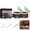Dark brown, variant on Leather & Vinyl Repair Balm – Scratch, Fade & Crack Restorer for Couches, Car Seats & Shoes