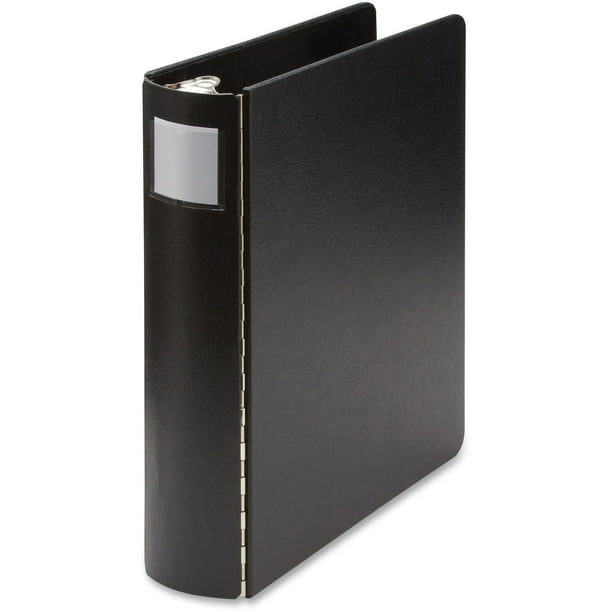 Wilson Jones Casebound Round Ring Binder, Black, 1 Each (Quantity