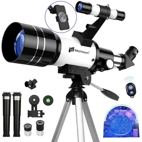 iMeshbean Professional Astronomical Telescope with High Tripod For HD Viewing Space Star Moon USA