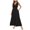 Black, variant on OSOLU Solid Color Ladies Summer Sleeveless Fashion Waistband Sleeveless Jumpsuit Women Casual Dress Boho Sundress Dresses For Women 2025 Elegant Classy
