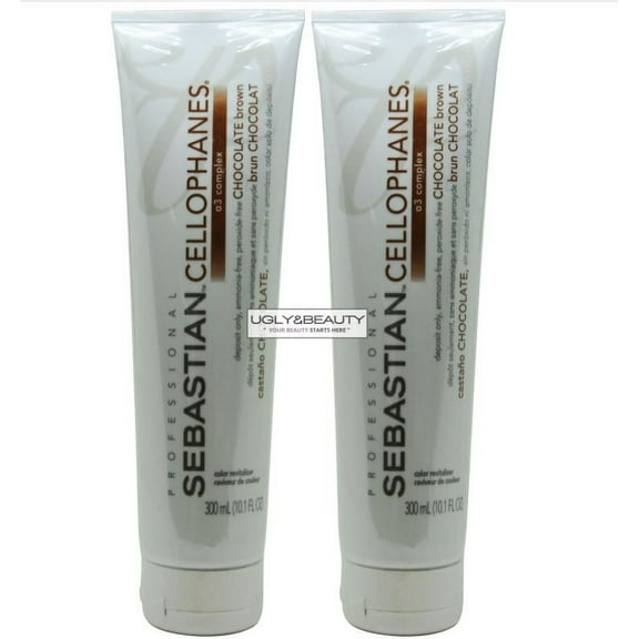 Pack of 2  - Sebastian Professional Cellophanes, Chocolate Brown 10.1 oz