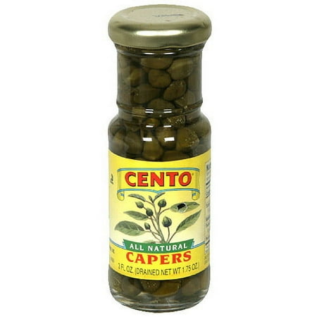 Cento All Natural Capers, 3 oz (Pack of 12)