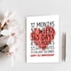 thumbnail image 4 of Tarjeta de aniversario de boda | Saludo romántico de recuerdo para esposa o novia | Diseño versátil para aniversarios Cumpleaños San Valentín | Incluye Sobre | 12,5 x 17,6 cm Doblado, 4 of 6