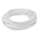 thumbnail image 1 of Cables eléctricos únicos para automóviles, cable de alimentación de 98 pies, blanco, TC, 1 pieza, 22 AWG, 4 conductores, completamente aislado y con chaqueta de tacto suave, universal, 1 of 1