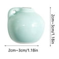 thumbnail image 3 of 2025 New Mini Bud Vases for Fridge - Glass Flower Vases, Cute 3D Tiny Vase for Refrigerator, Kitchen, Office & Locker Decoration, 3 of 6