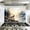 Color 4, variant on Peel and Stick Kitchen Backsplash Mural Mountain Nature Forest Rustic Farmhouse Moon Mountain Peaks Pine Trees, 35.4" x 23.6" Oil Proof Vinyl Wallpaper for Stove & Fireplace