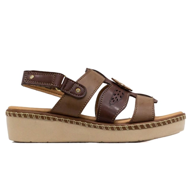Sandalias para Mujer Caribe 16712 cafe 23.5