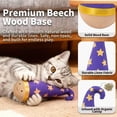 thumbnail image 4 of Juguete interactivo de madera con catnip para gatos Nienie de Lulu's world, 4 of 7