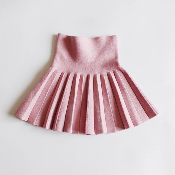 Girls' Pleated Skirt with Leggings - 80% Polyester Winter Performance Skirt for Daily Wear and Parties