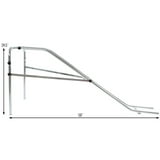 EZ-Bowler Wheelchair Bowling Ball Lane Assist Ramp - Walmart.com