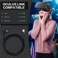 thumbnail image 2 of For Oculus Quest Link Cable USB 3.2 TYPE C to USB A Cable Wire Data Charging 10FT 3M, 2 of 4