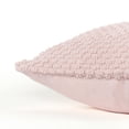 thumbnail image 2 of Rizzy Pillow Woven Blush 17"x17"x9", 2 of 5