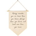 thumbnail image 1 of Letrero Con Bandera De Always Remember You Are Braver, Regalo Para Bebés Recién Nacidos, Niños Y Niñas, Pancarta Para Decoración De Pared, Regalo Para Guardería, Dormitorio, Sala De Juegos, Puerta Del, 1 of 5
