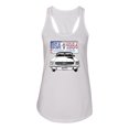 thumbnail image 2 of Wild Bobby, Ford Mustang Country USA 1964 Vintage American License Plate, Cars and Trucks, Women Racerback Tank Top, White, X-Large, 2 of 4
