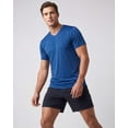 thumbnail image 2 of 5 Pack Men's Dry Fit V Neck Workout T Shirts Athletic Gym Fitness Tees, 2 of 7
