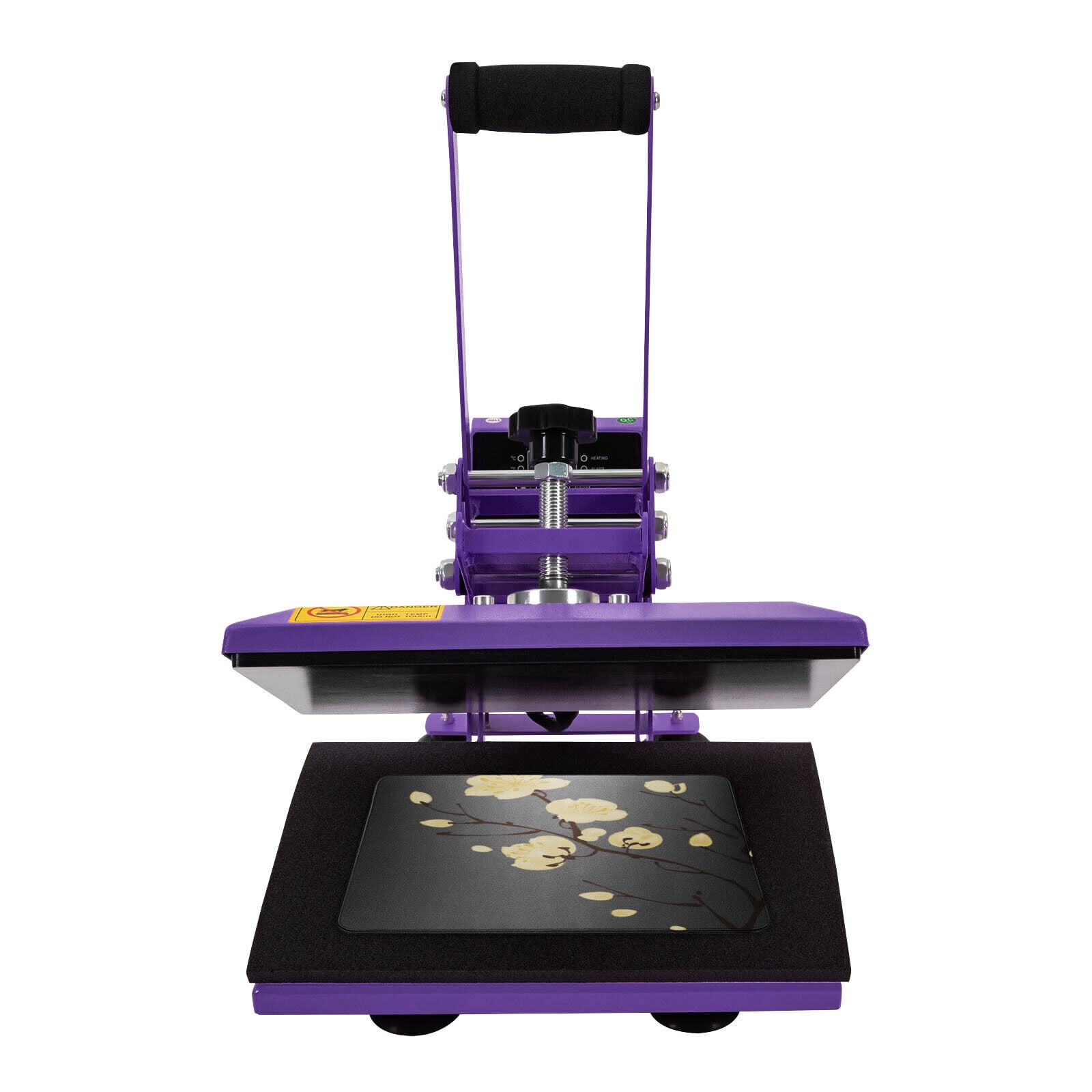 11.8*9inch Modern Purple Heat Press Machine Heat Press Machine for T Shirts, T Shirt Press Machine 700W