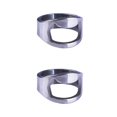 thumbnail image 3 of Greeniant Joyería de anillo Picnic al aire libre Camping Abrebotellas Metal Bebida Cap Remover Bartender Kitchen Bar Apertura Suministro Blanco Type2 NO2, 3 of 6