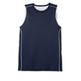 thumbnail image 5 of Sport-Tek Mesh Reversible Sleeveless Tee (YT555) True Navy, XS, 5 of 6