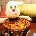 thumbnail image 3 of Halloween Candy Bowl Funny Cartoon Woven Basket Candy Basket Table Decoration, 3 of 8