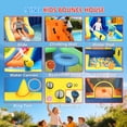 thumbnail image 4 of Qaba Bouncy Castle for Kids with Slide, Pool/Ball Pit for Indoor Outdoor, 4 of 10