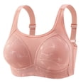 thumbnail image 2 of Abcnature Daily Comfort Bras for Women Back Buckle Thin Style Ventilate Plus Size Bras without Steel Rim, 2 of 5
