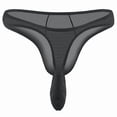thumbnail image 4 of COSFO Men Thong Mesh Bulge Pouch T-Back Breathable Low Rise Classic Fit Men Underwear, 4 of 5