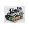 thumbnail image 5 of INSPIRE CHIC Oval Laces Two Colored Textured Stripes Shoe Laces for Sneakers 120cm/47.2" Blue Gray, 5 of 5