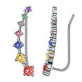 thumbnail image 1 of Korean Version Big Dipper Seven Star Earrings Colorful And Minimalist Ear For Fashion F Loops Earrings Seven, 1 of 8