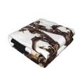 thumbnail image 3 of Throw Blanket for Couch - Skeleton Dance with Mushrooms Soft Comfy Lightweight Cozy Warm Throw Blanket, Fuzzy Plush Flannel Blanket & Throws for Sofa and Bed All Season, 3 of 8