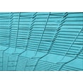 thumbnail image 1 of Ahgly Company Machine Washable Indoor Rectangle Transitional Bright Cyan Blue Area Rugs, 2' x 3', 1 of 7