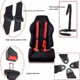 thumbnail image 4 of Universal 4 Point Quick Release Sports Racing Car Seat Belt Harness Red(Red), 4 of 5