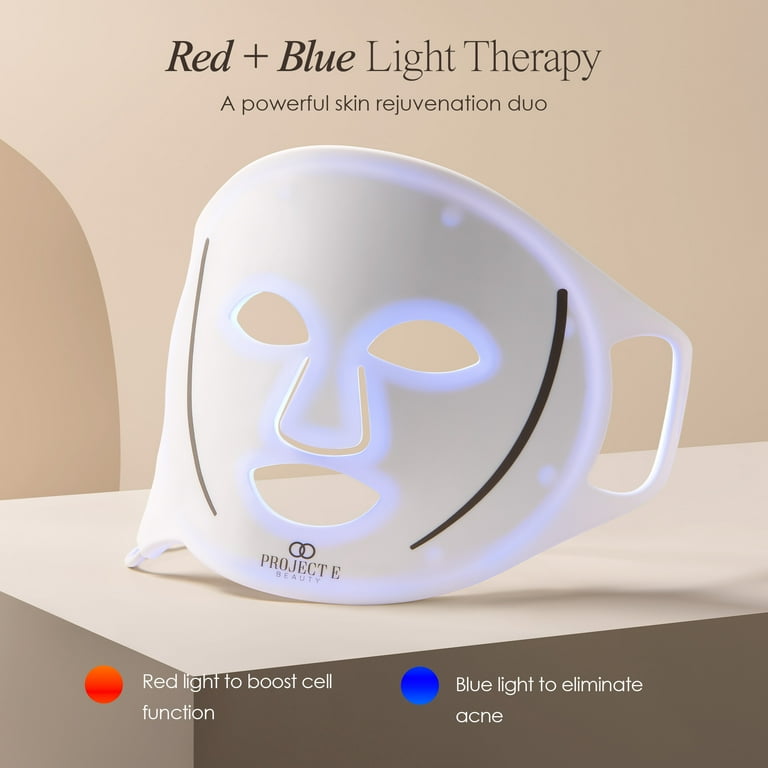 Project E Beauty LED Therapy Facial Mask | LightAura Flex | Anti