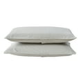 thumbnail image 3 of Great Bay Home Pima Cotton Percale, Pillow Sham Set, Crisp & Cool, Set of 2 (Glacier, Standard), 3 of 4