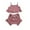Purple, variant on Timegard Toddler Baby Clothes Unisex 2 Piece Sleeveless Ruffle Tops Shorts Sets Infant Comfy Sets Summer