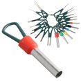 thumbnail image 4 of Rooha 21Pcs Car Terminal Removal Tool Kit Electrical Wire Crimp Split Connector Pin Release Extraction Tool Car Repair Take Out Pins, 4 of 9