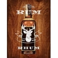 thumbnail image 2 of Appleman, Sam 19x24 White Modern Wood Framed Museum Art Print Titled - Rum Drinker Wood Sign, 2 of 4