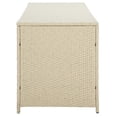 thumbnail image 5 of SAFAVIEH Oliveira Outdoor Patio Cushion Box, Beige/White, 5 of 14