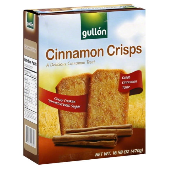 Gullon Cinnamon Crisps Cookies 470g (Pack of 10)