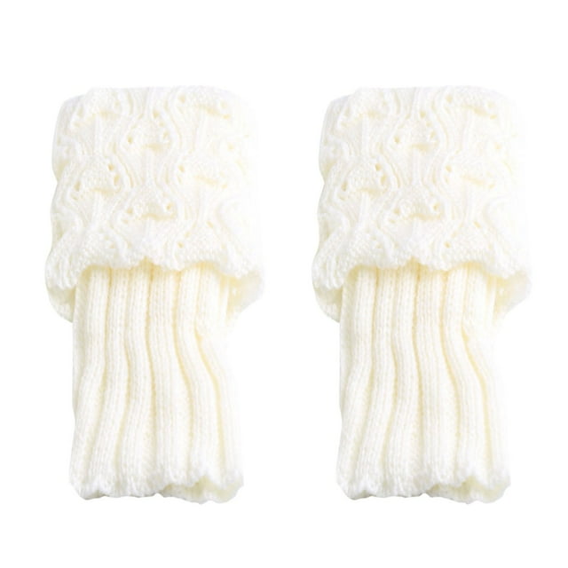 Leg Warmers for Women for Winter 80s Ribbed Knit Leg Warmer Winter Warm Long Boot Socks