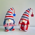 thumbnail image 5 of Wzzjkit 4th of July Patriotic Gnomes Decorations - Hand-made Gnomes Memorial Day Gift Faceless Doll - Red White Blue Gnomes Decorations for Home Office Indoor Decor Party Supplies, 5 of 6