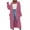 A02_Pink, variant on pbnbp Women's Maxi Long Cardigan Sweaters Solid Color Open Front Chunky Cable Knit Outwear Coat Loose Duster Sweater with Pockets