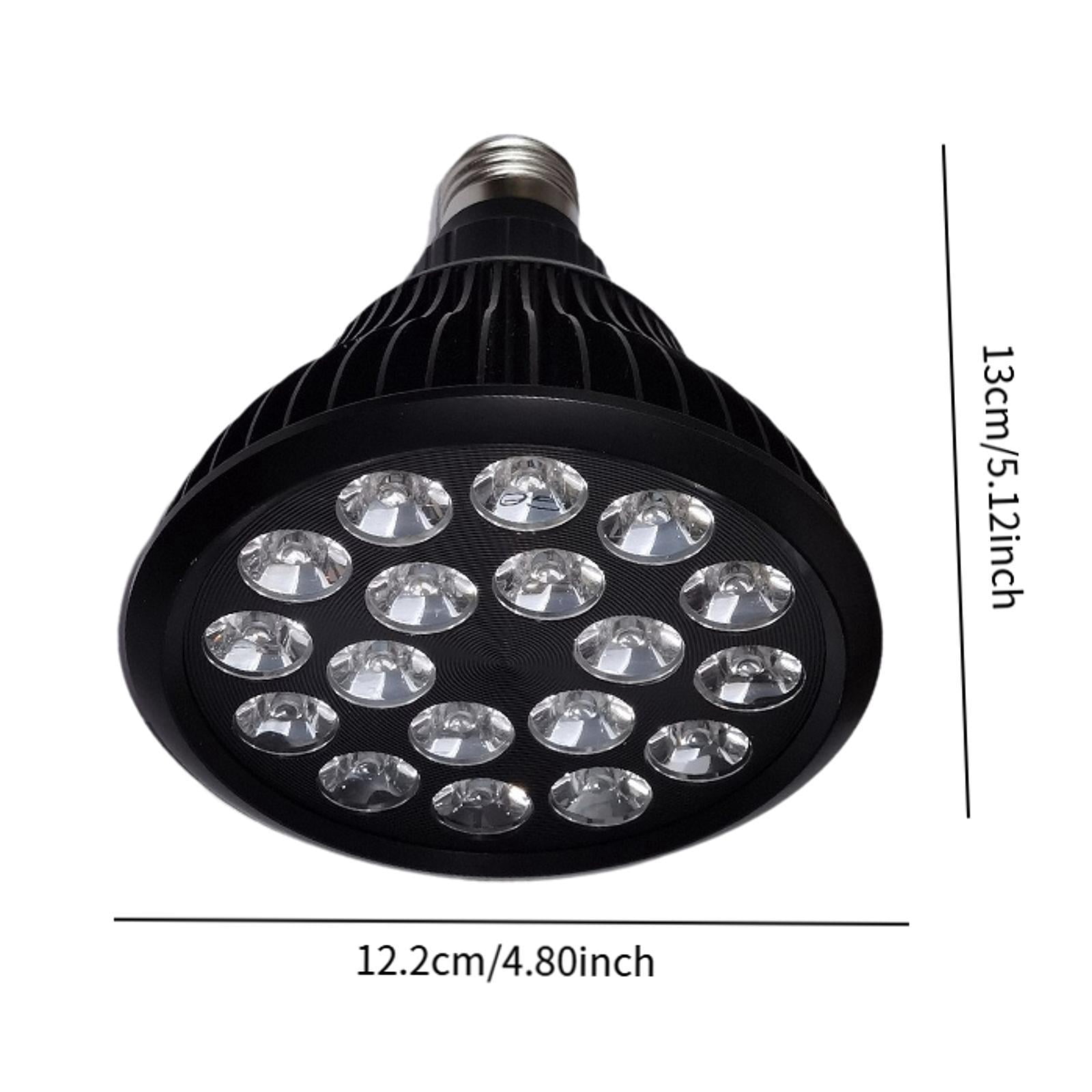 Wswqop Red Light Bulb Sturdy Red Light Device Lightweight 54W for Skin Muscle Joint