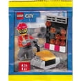 thumbnail image 1 of LEGO City: Builder Minifigure Plate Compactor and Flashing Arrow Sign - Ages 6+, 1 of 4