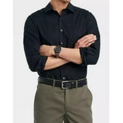 Goodfellow & Co Men's Performance Dress Standard Fit Button-Down Shirt - Black L