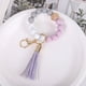 thumbnail image 4 of Llavero Pulsera Pulsera, Pulsera de Llavero de Silicona con Cuentas con Monedero para Tarjetas, Brazalete Elástico para Llavero para Mujer, 4 of 5