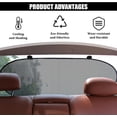 thumbnail image 3 of Car Rear Window Sun Shade, Vehicle Back Shield Blocker Mesh Cover with Suction Cup, UV Protection Auto Windshield Sunshade for Baby, Universal Vehicles -, 3 of 6